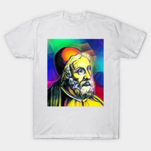 Al Tabari Dark Colourful Portrait | Al Tabari Artwork 7 T-Shirt